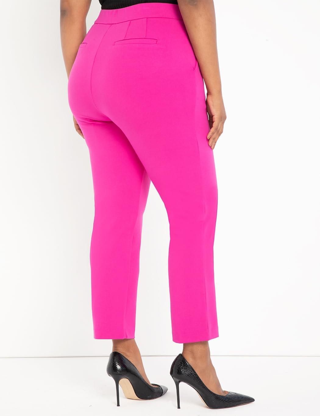 imageELOQUII 9to5 Stretch Work PantBerry