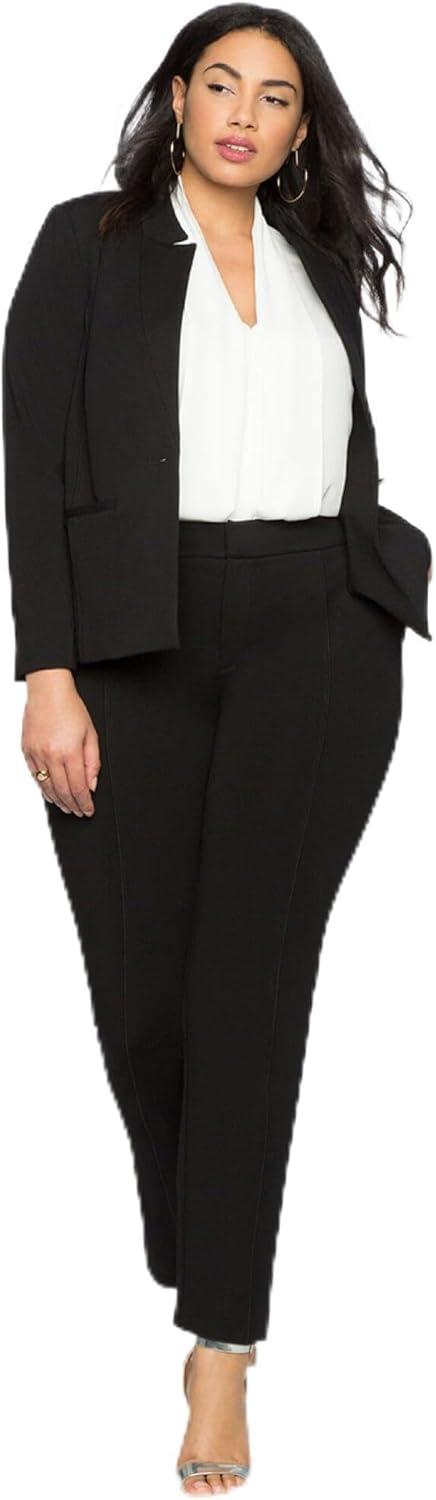 imageELOQUII 9to5 Stretch Work PantBlack