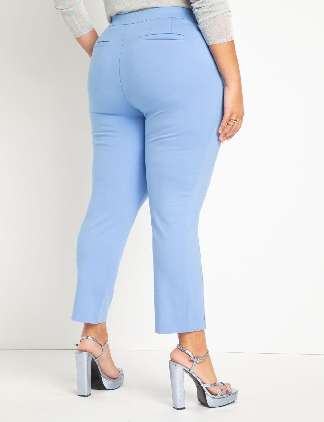 imageELOQUII 9to5 Stretch Work PantCornflower Blue