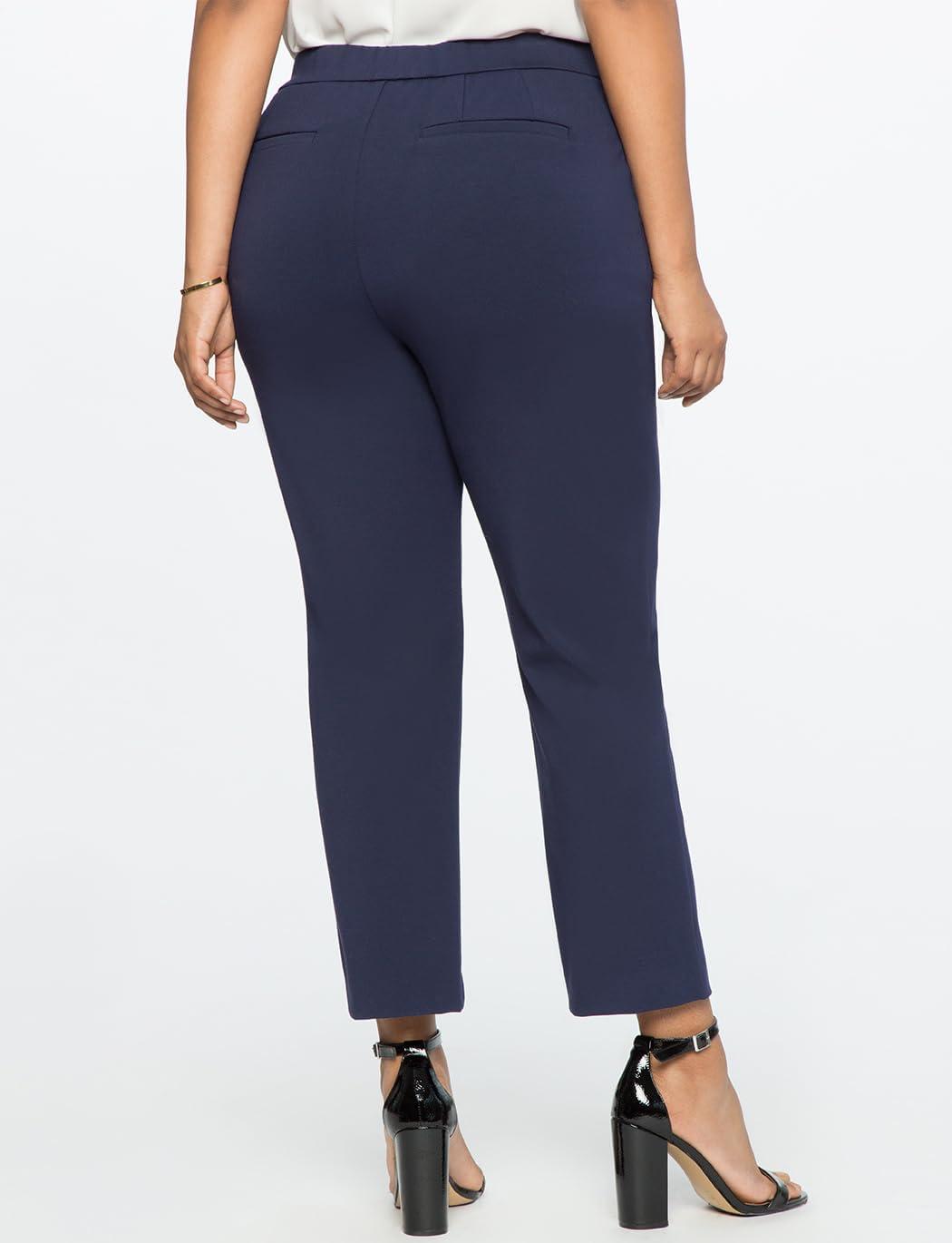 imageELOQUII 9to5 Stretch Work PantMaritime Blue