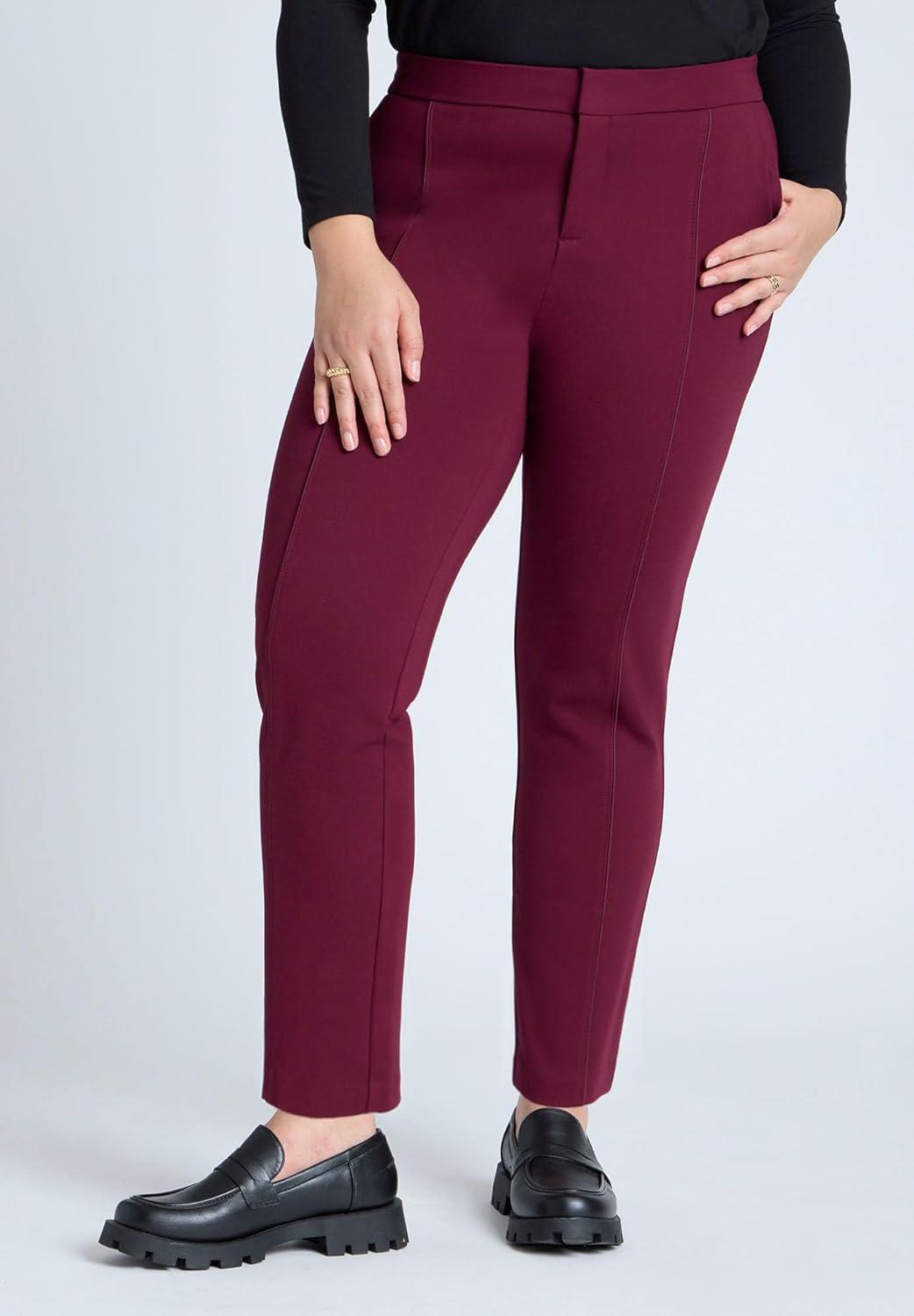 imageELOQUII 9to5 Stretch Work PantVineyard Wine