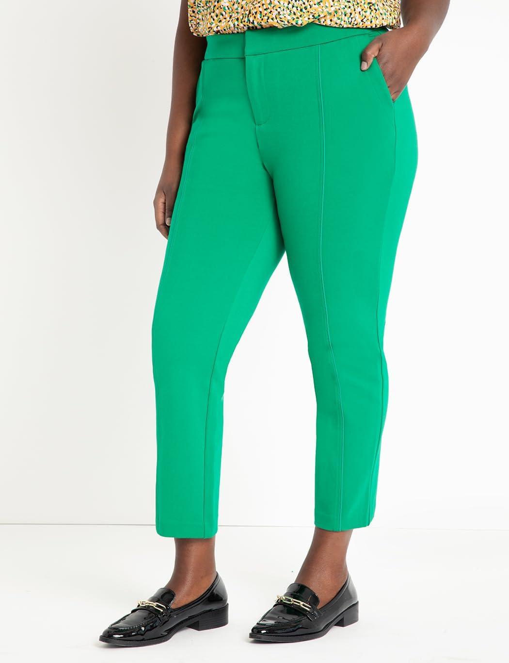 imageELOQUII 9to5 Stretch Work PantVivid Emerald