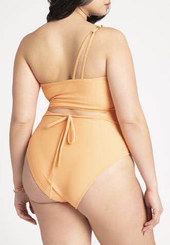 imageELOQUII Womens Plus Size Back Beading Detail One Piece