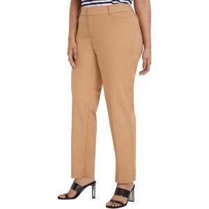 ELOQUII Kady Fit Double-Weave Pant(Dune)