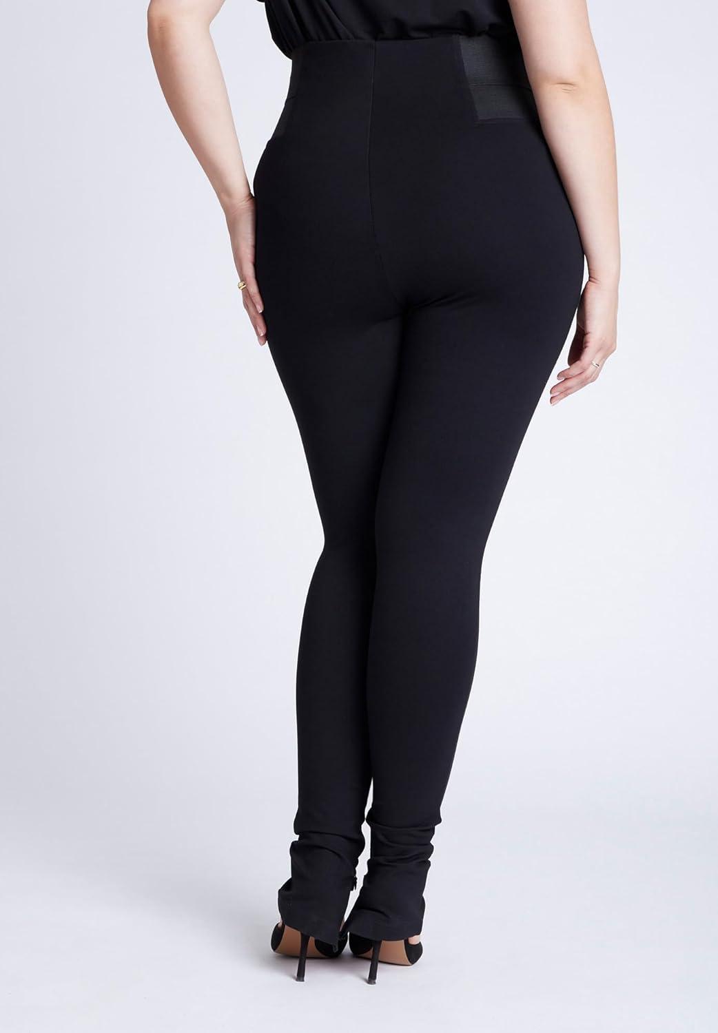 imageELOQUII Womens Plus Size Miracle Flawless LeggingBlack