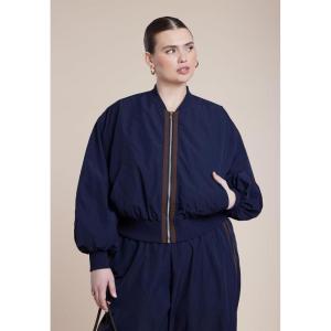 ELOQUII Women’s Plus Size Nylon Track Jacket