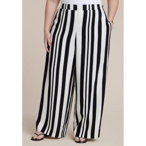 ELOQUII Women’s Plus Size Pull On Wide Leg Pant