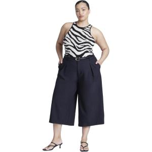 ELOQUII Women’s Plus Size Wide Leg Culotte