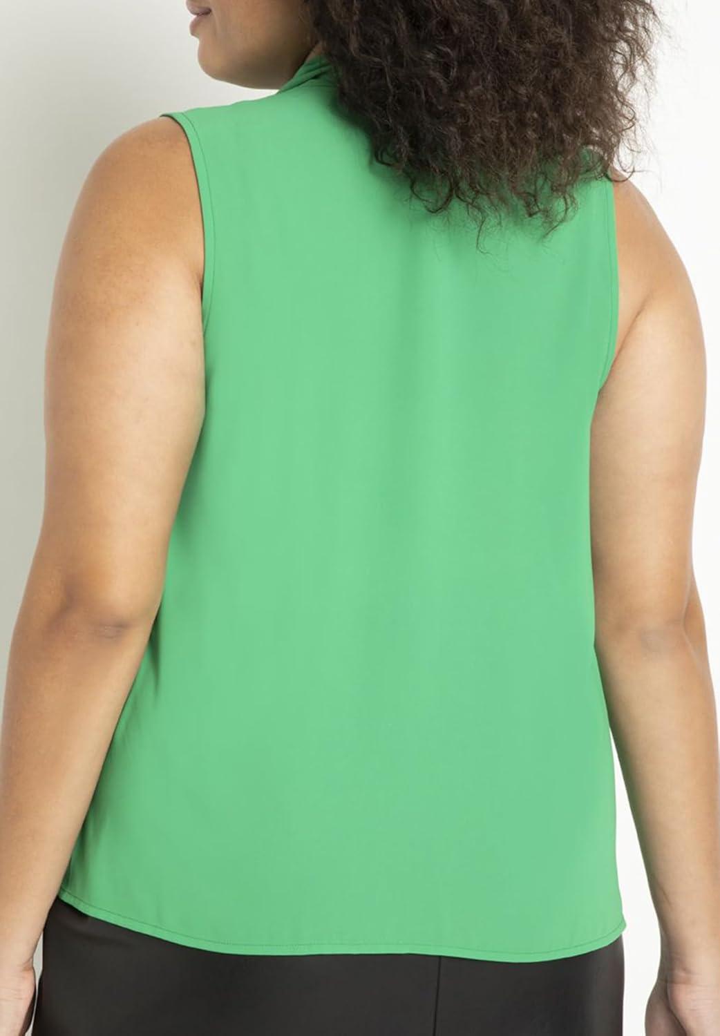 imageELOQUII Womens Plus Size The Ultimate Layering TankSoft White