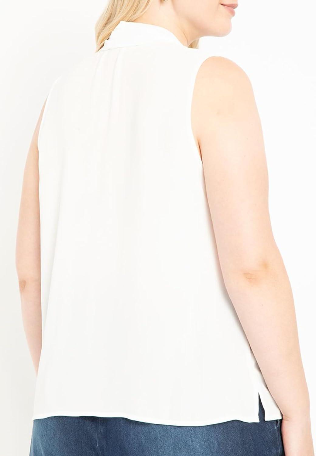 imageELOQUII Womens Plus Size The Ultimate Layering TankSoft White