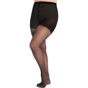 ELOQUII Women’s Plus Size Sheer Tights(Black)